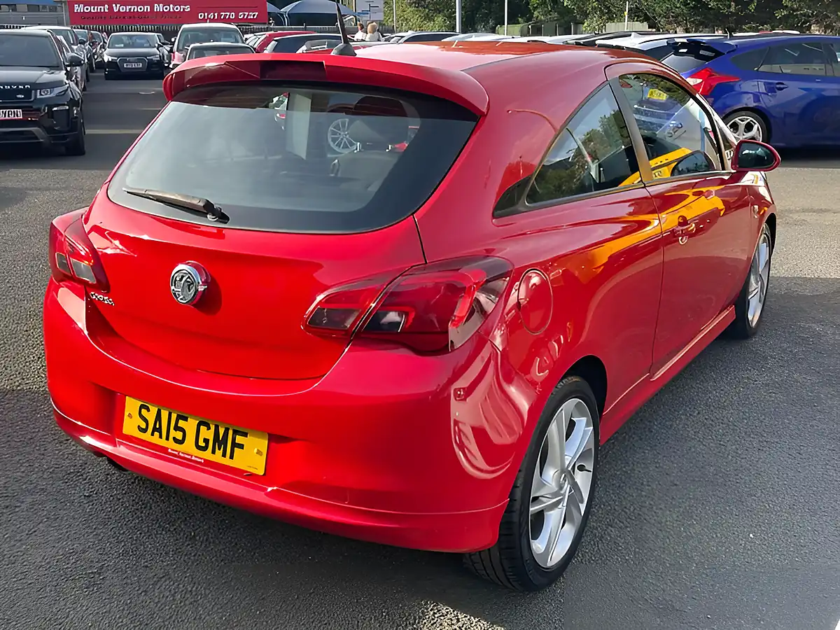 Used 2015 Vauxhall Corsa Sri Vx Line Red - Interior and Exterior details 7