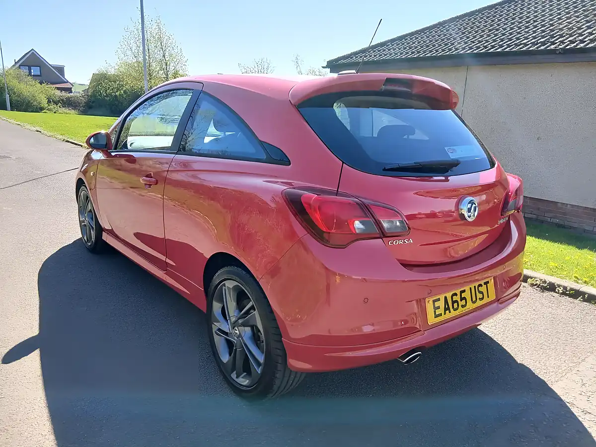 Used 2015 Vauxhall Corsa Sri Vx Line Red - Interior and Exterior details 12