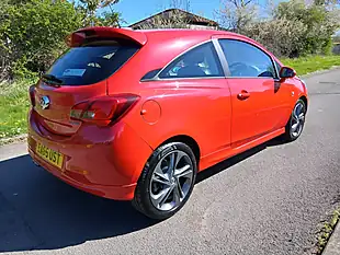 Used 2015 Vauxhall Corsa Sri Vx Line Red - Interior and Exterior details 13