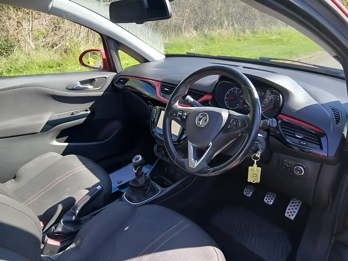 Used 2015 Vauxhall Corsa Sri Vx Line Red - Interior and Exterior details 17