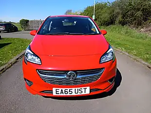 Used 2015 Vauxhall Corsa Sri Vx Line Red - Interior and Exterior details 2