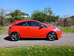 Used 2015 Vauxhall Corsa Sri Vx Line Red - Interior and Exterior details 3