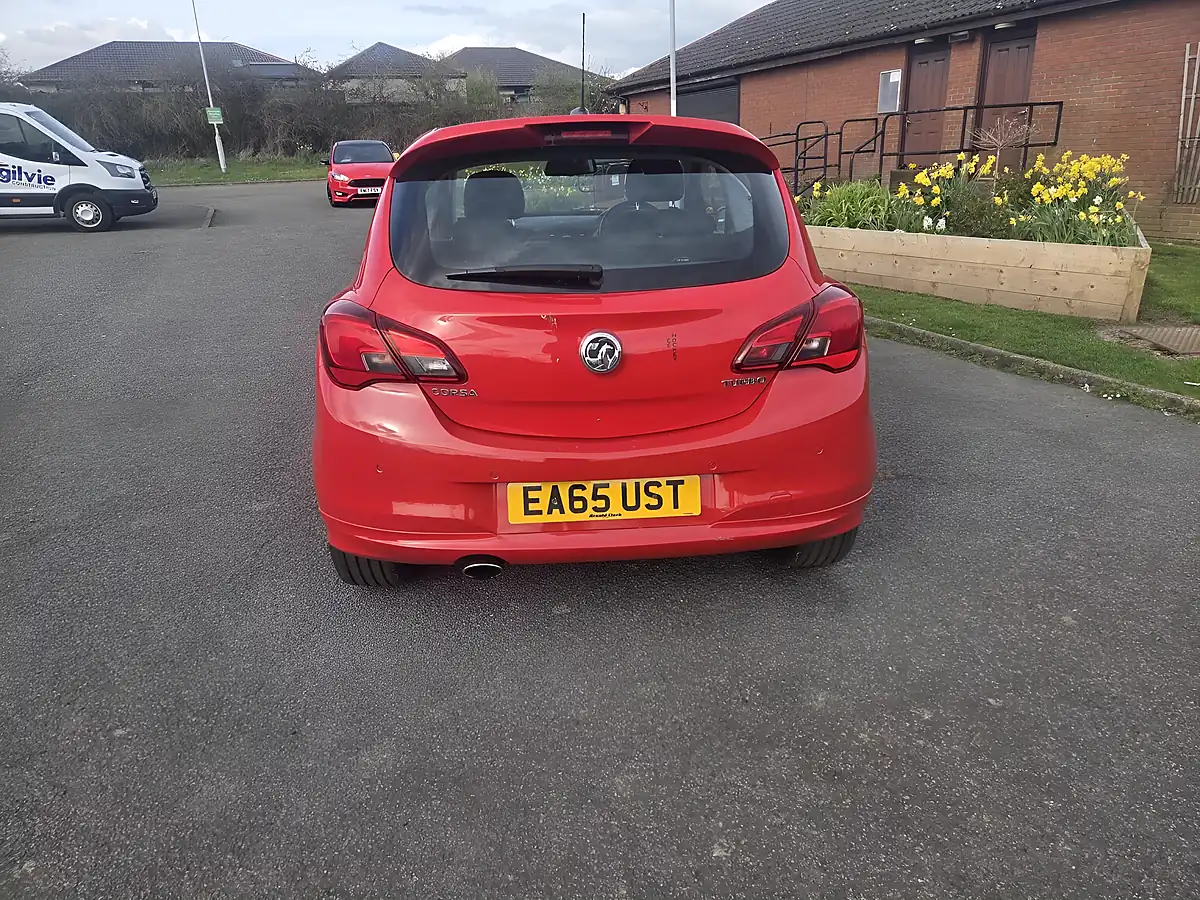 Used 2015 Vauxhall Corsa Sri Vx Line Red - Interior and Exterior details 4