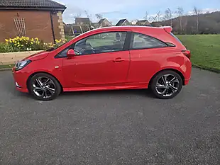 Used 2015 Vauxhall Corsa Sri Vx Line Red - Interior and Exterior details 5