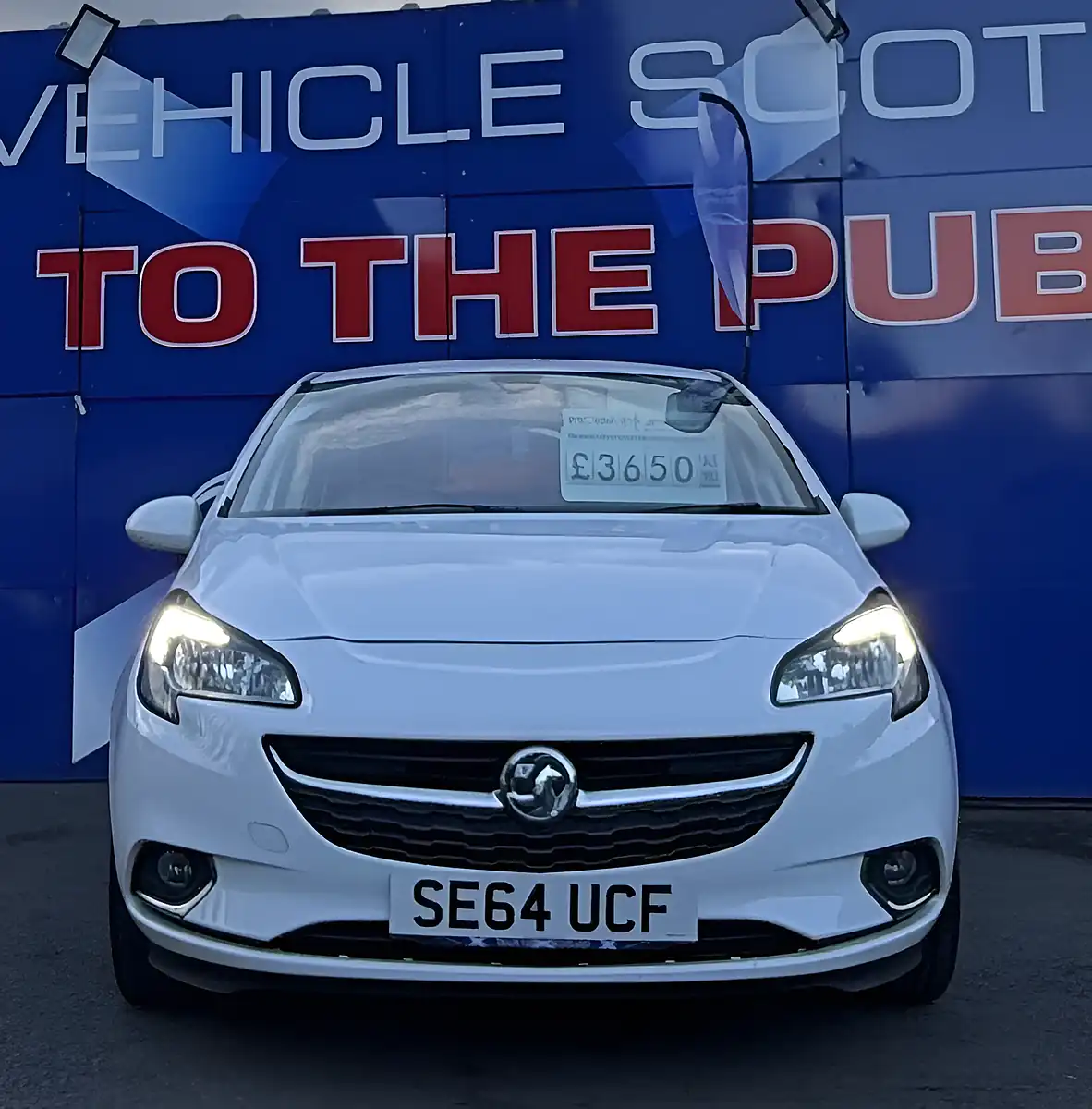 Used 2015 Vauxhall Corsa Sri White - Interior and Exterior details 4