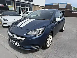 Used 2015 Vauxhall Corsa Sting Blue - Interior and Exterior details 3