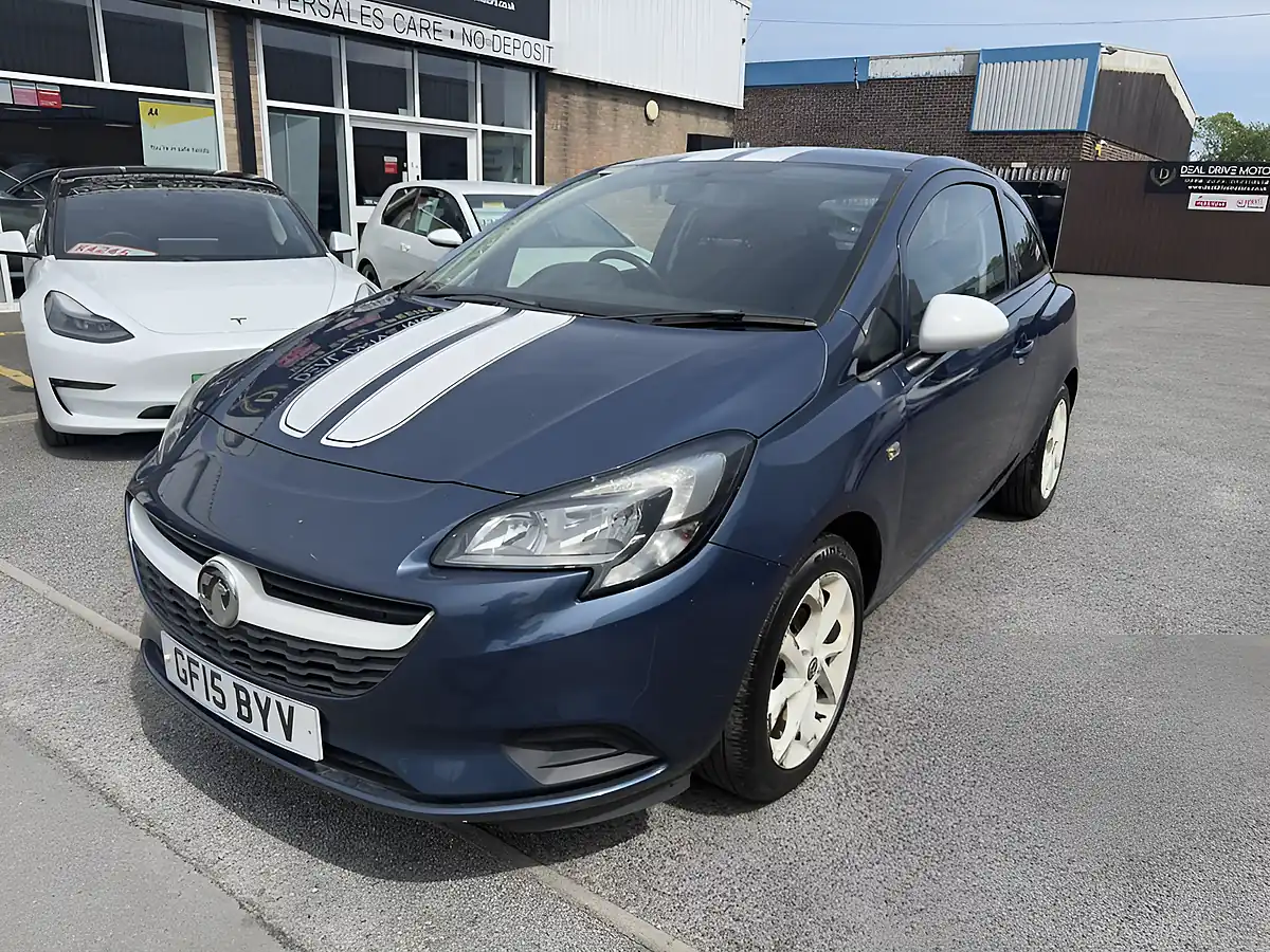 Used 2015 Vauxhall Corsa Sting Blue - Interior and Exterior details 3