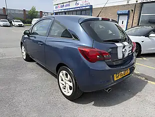 Used 2015 Vauxhall Corsa Sting Blue - Interior and Exterior details 5