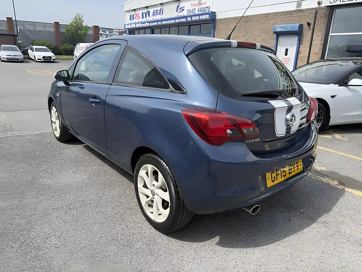 Used 2015 Vauxhall Corsa Sting Blue - Interior and Exterior details 5