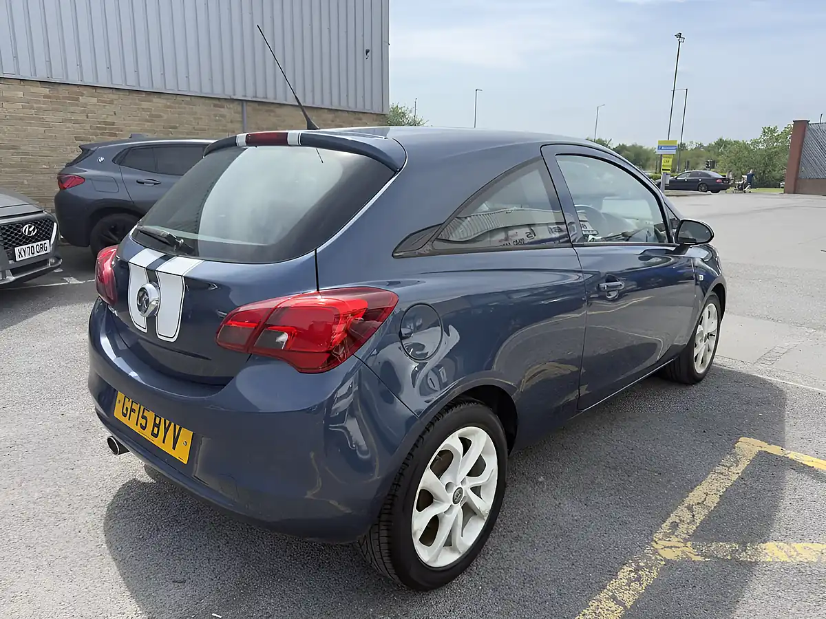 Used 2015 Vauxhall Corsa Sting Blue - Interior and Exterior details 9