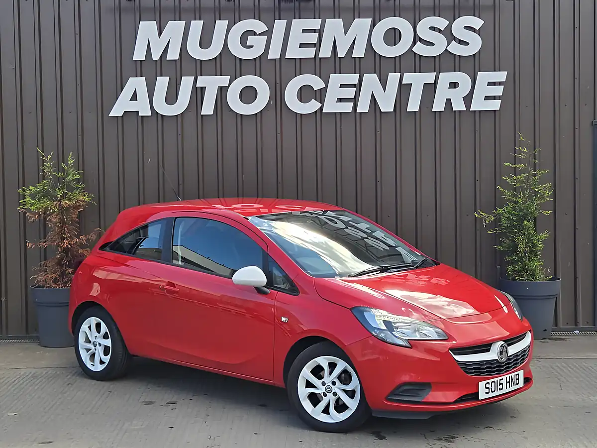 Used 2015 Vauxhall Corsa Sting Red - Front View