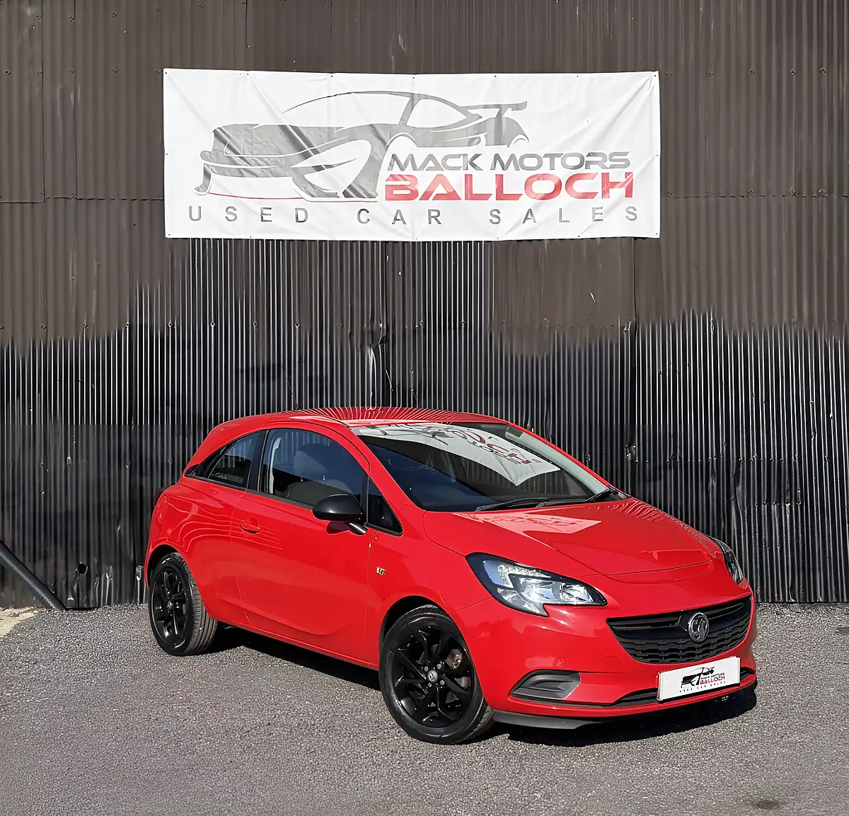 Used 2015 Vauxhall Corsa Sting Red - Front View