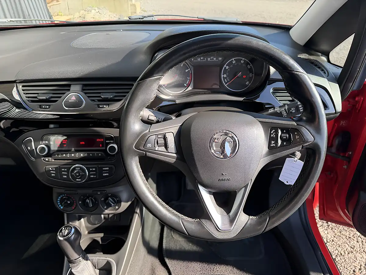 Used 2015 Vauxhall Corsa Sting Red - Interior and Exterior details 14