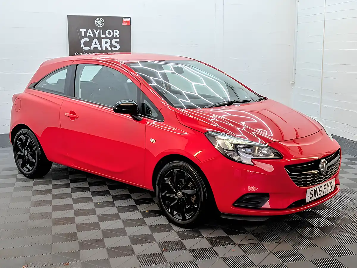 Used 2015 Vauxhall Corsa Sting Red - Interior and Exterior details 4