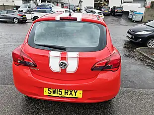 Used 2015 Vauxhall Corsa Sting Red - Interior and Exterior details 4