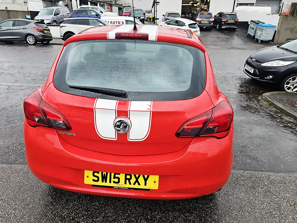 Used 2015 Vauxhall Corsa Sting Red - Interior and Exterior details 4