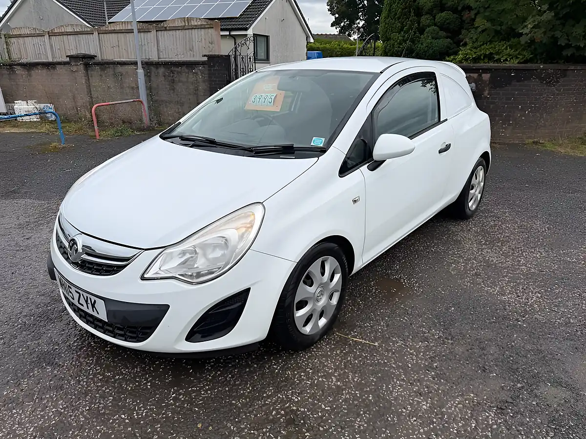 Used 2015 Vauxhall Corsa Van Ecoflex White - Interior and Exterior details 7