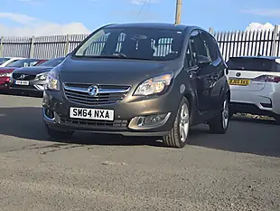 Used 2015 Vauxhall Meriva Tech Line Grey - Interior and Exterior details 2