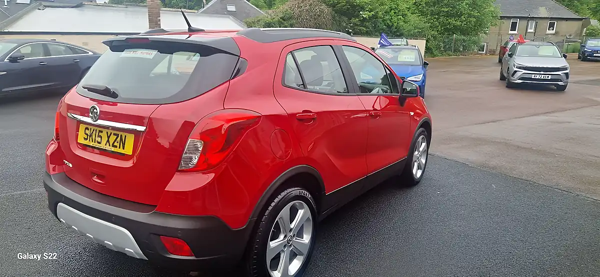 Used 2015 Vauxhall Mokka Exclusiv Red - Interior and Exterior details 9