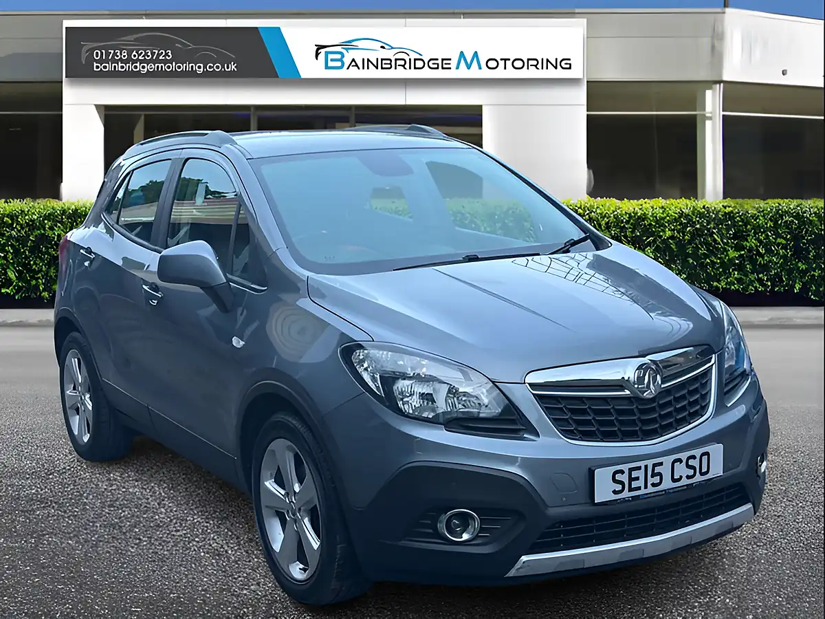 Used 2015 Vauxhall Mokka Exclusive Grey - Front View