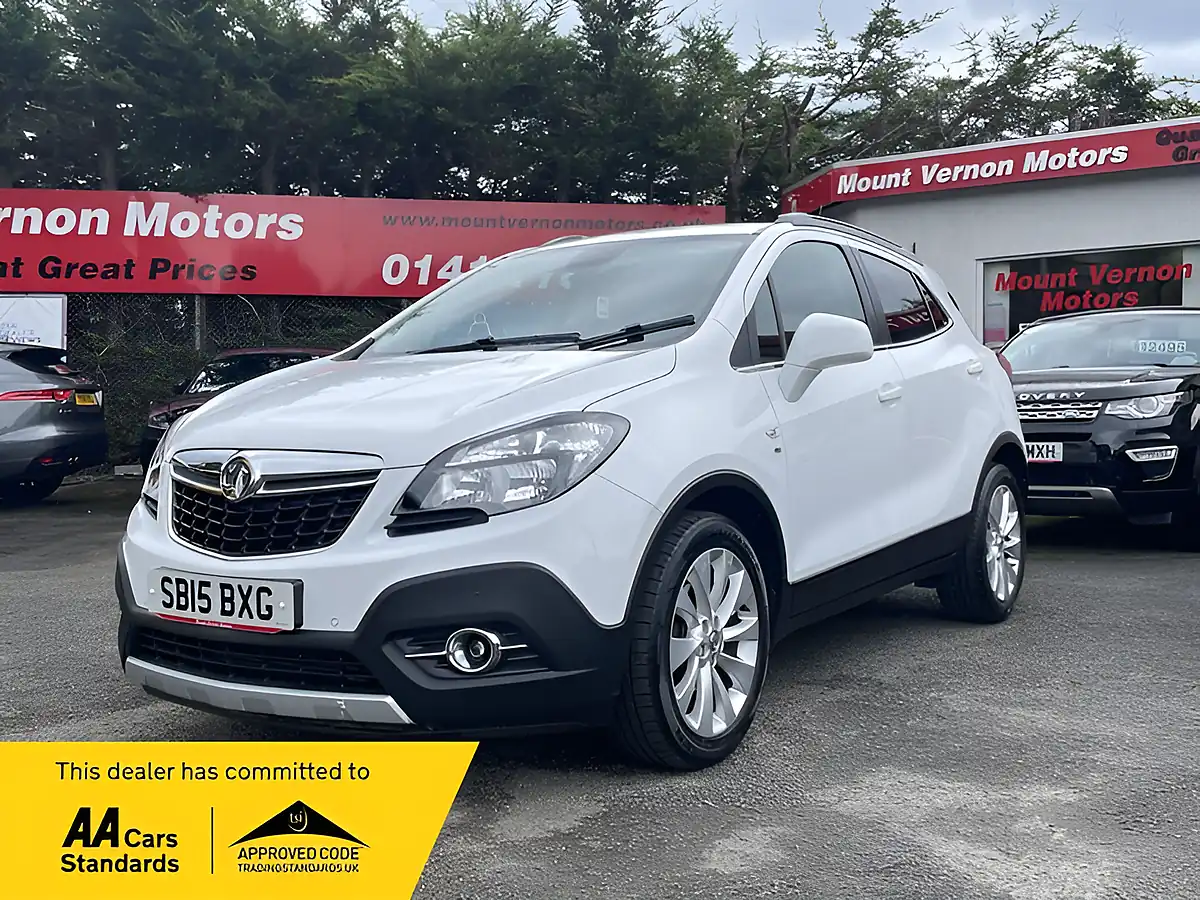 Used 2015 Vauxhall Mokka Se White - Front View