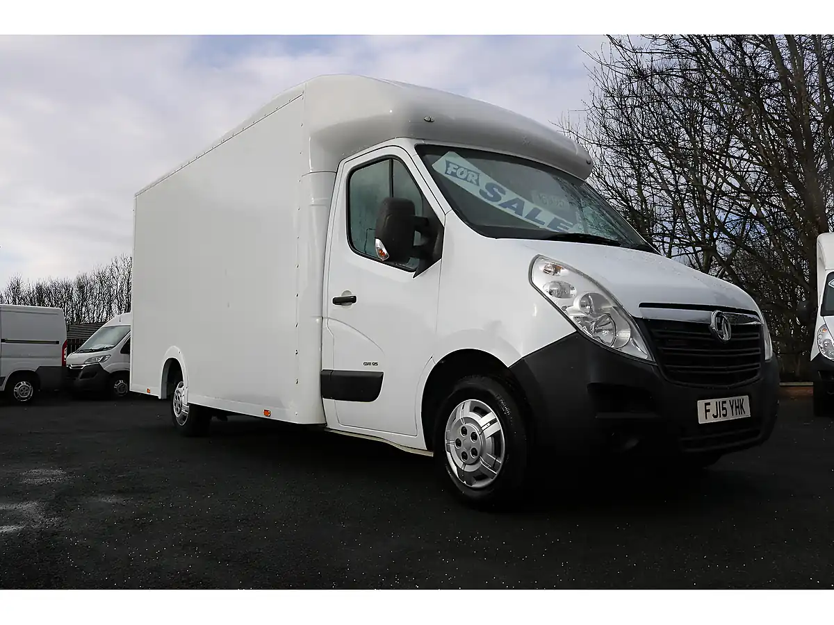 Used 2015 Vauxhall Movano Lowloader Luton White - Interior and Exterior details 11