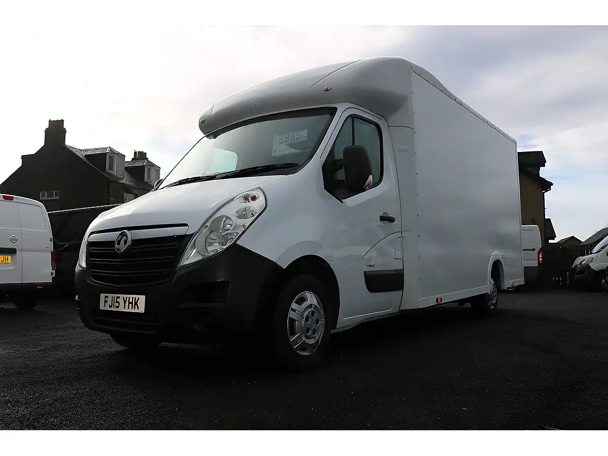 Used 2015 Vauxhall Movano Lowloader Luton White - Interior and Exterior details 12