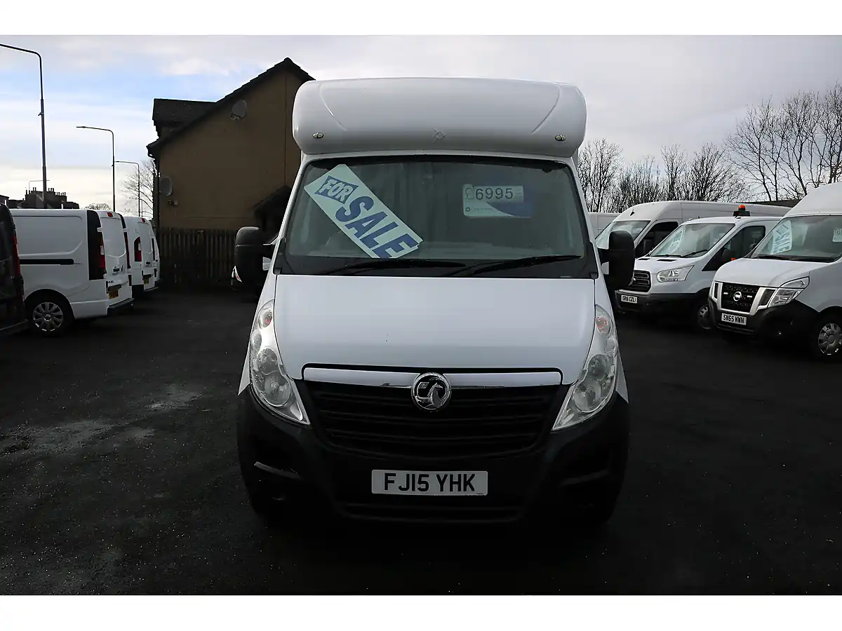 Used 2015 Vauxhall Movano Lowloader Luton White - Interior and Exterior details 2