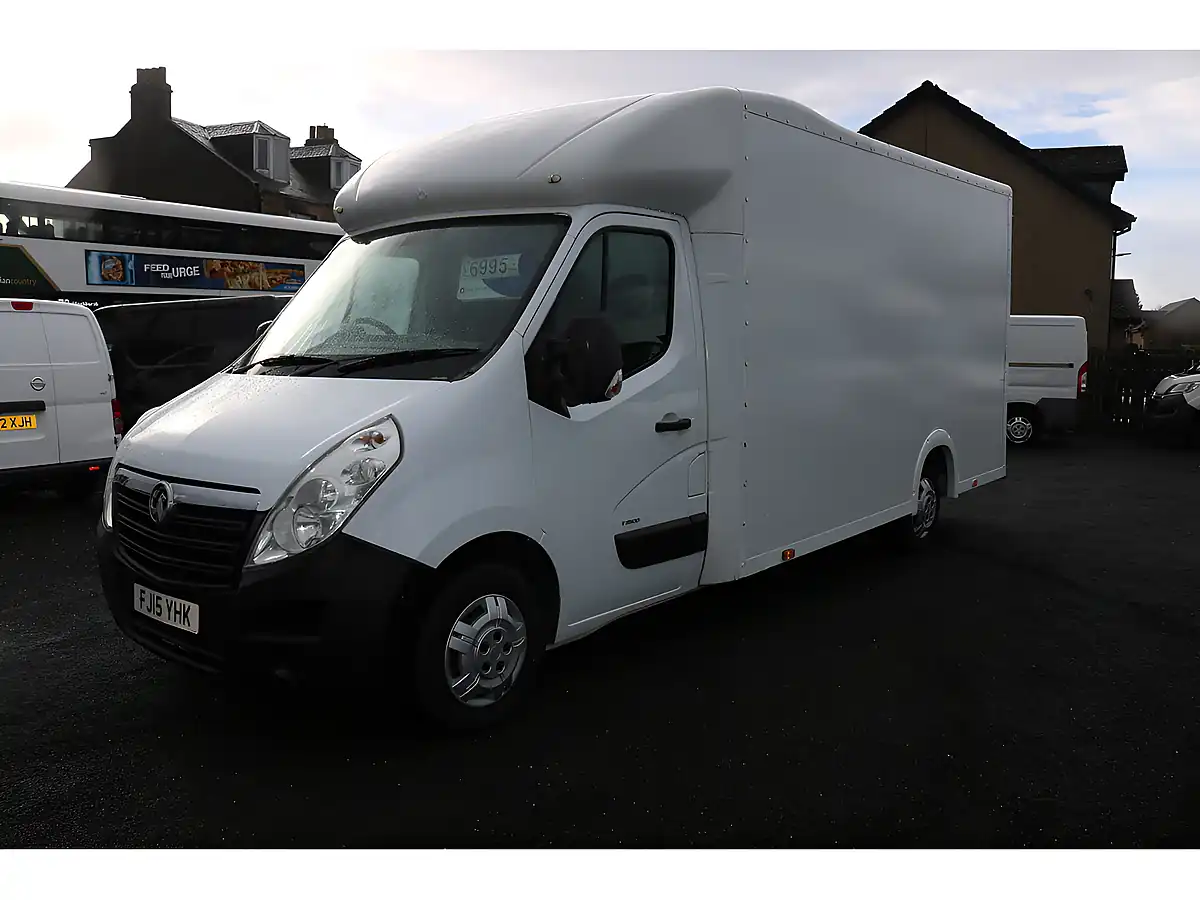 Used 2015 Vauxhall Movano Lowloader Luton White - Interior and Exterior details 3