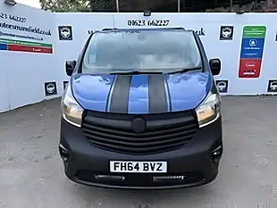 Used 2015 Vauxhall Vivaro 2700 L1 H1 Euro 5 5dr Blue - Interior and Exterior details 11