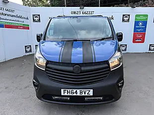 Used 2015 Vauxhall Vivaro 2700 L1 H1 Euro 5 5dr Blue - Interior and Exterior details 2