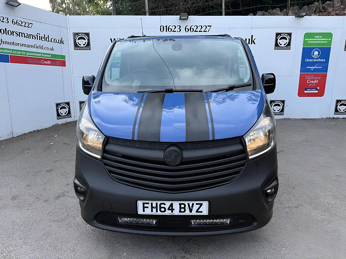 Used 2015 Vauxhall Vivaro 2700 L1 H1 Euro 5 5dr Blue - Interior and Exterior details 2
