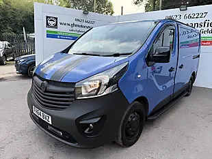 Used 2015 Vauxhall Vivaro 2700 L1 H1 Euro 5 5dr Blue - Interior and Exterior details 3