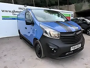 Used 2015 Vauxhall Vivaro 2700 L1 H1 Euro 5 5dr Blue - Interior and Exterior details 6