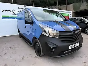 Used 2015 Vauxhall Vivaro 2700 L1 H1 Euro 5 5dr Blue - Interior and Exterior details 7