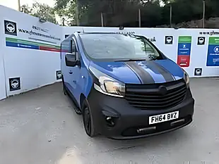 Used 2015 Vauxhall Vivaro 2700 L1 H1 Euro 5 5dr Blue - Interior and Exterior details 8