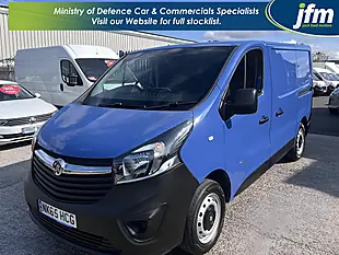 Used 2015 Vauxhall Vivaro 2900 Ecoflex L1H1 Blue - Interior and Exterior details 10