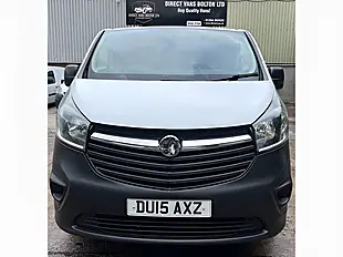 Used 2015 Vauxhall Vivaro 2900 L2 H1 Euro 5 White - Interior and Exterior details 2
