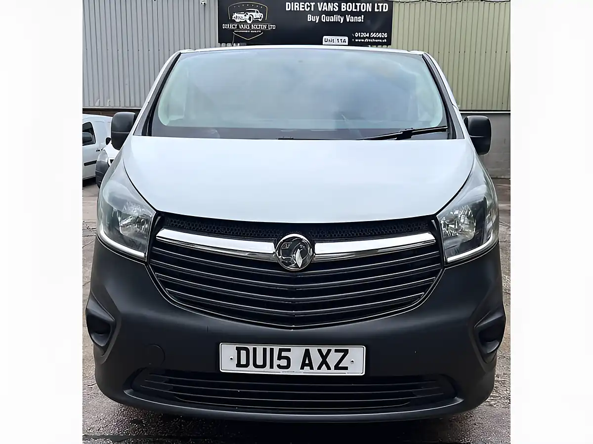 Used 2015 Vauxhall Vivaro 2900 L2 H1 Euro 5 White - Interior and Exterior details 2
