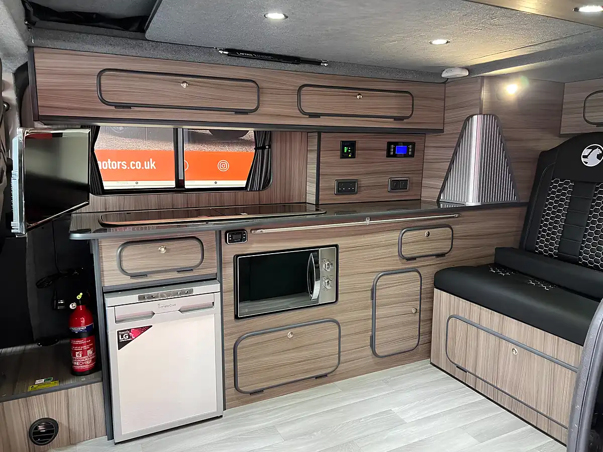 Used 2015 Vauxhall Vivaro Campervan Black - Interior and Exterior details 12