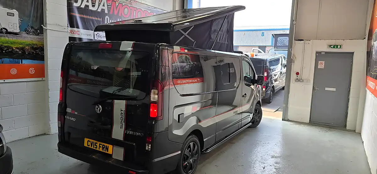 Used 2015 Vauxhall Vivaro Campervan Black - Interior and Exterior details 4