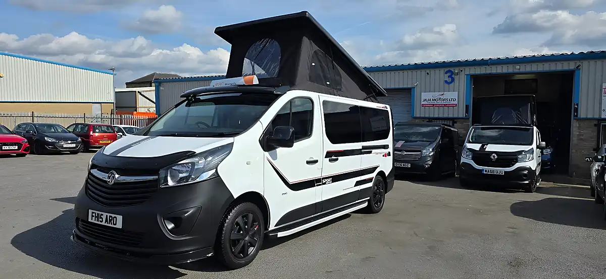 Used 2015 Vauxhall Vivaro Campervan White - Interior and Exterior details 11