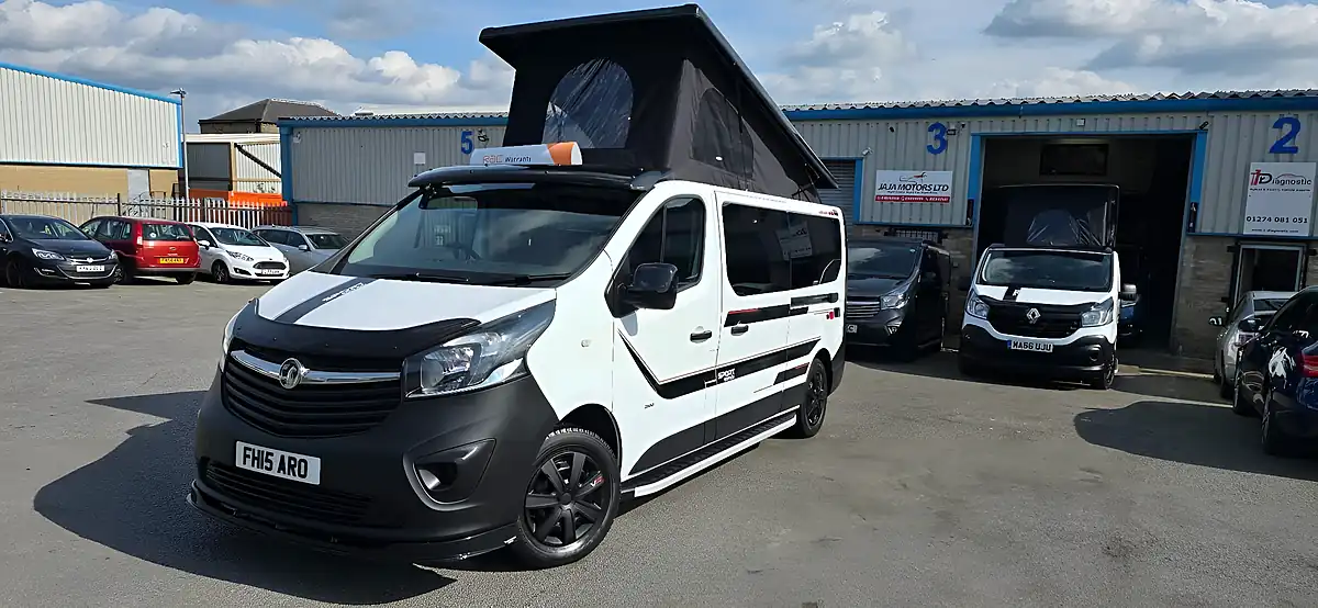 Used 2015 Vauxhall Vivaro Campervan White - Interior and Exterior details 7