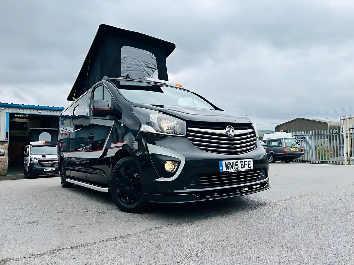 Used 2015 Vauxhall Vivaro Sportive Black - Front View