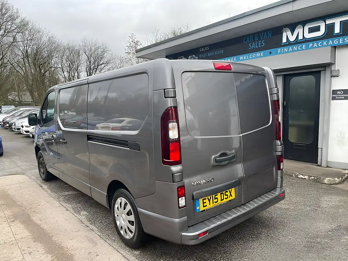 Used 2015 Vauxhall Vivaro Sportive Grey - Interior and Exterior details 3