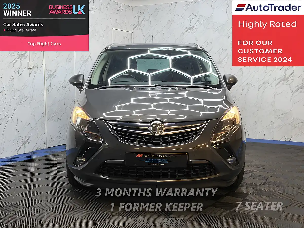 Used 2015 Vauxhall Zafira Tourer Sri Grey - Interior and Exterior details 2
