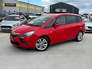 Used 2015 Vauxhall Zafira Tourer Sri Red - Interior and Exterior details 4