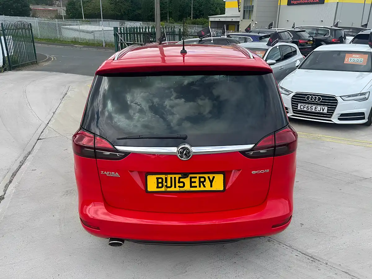 Used 2015 Vauxhall Zafira Tourer Sri Red - Interior and Exterior details 9