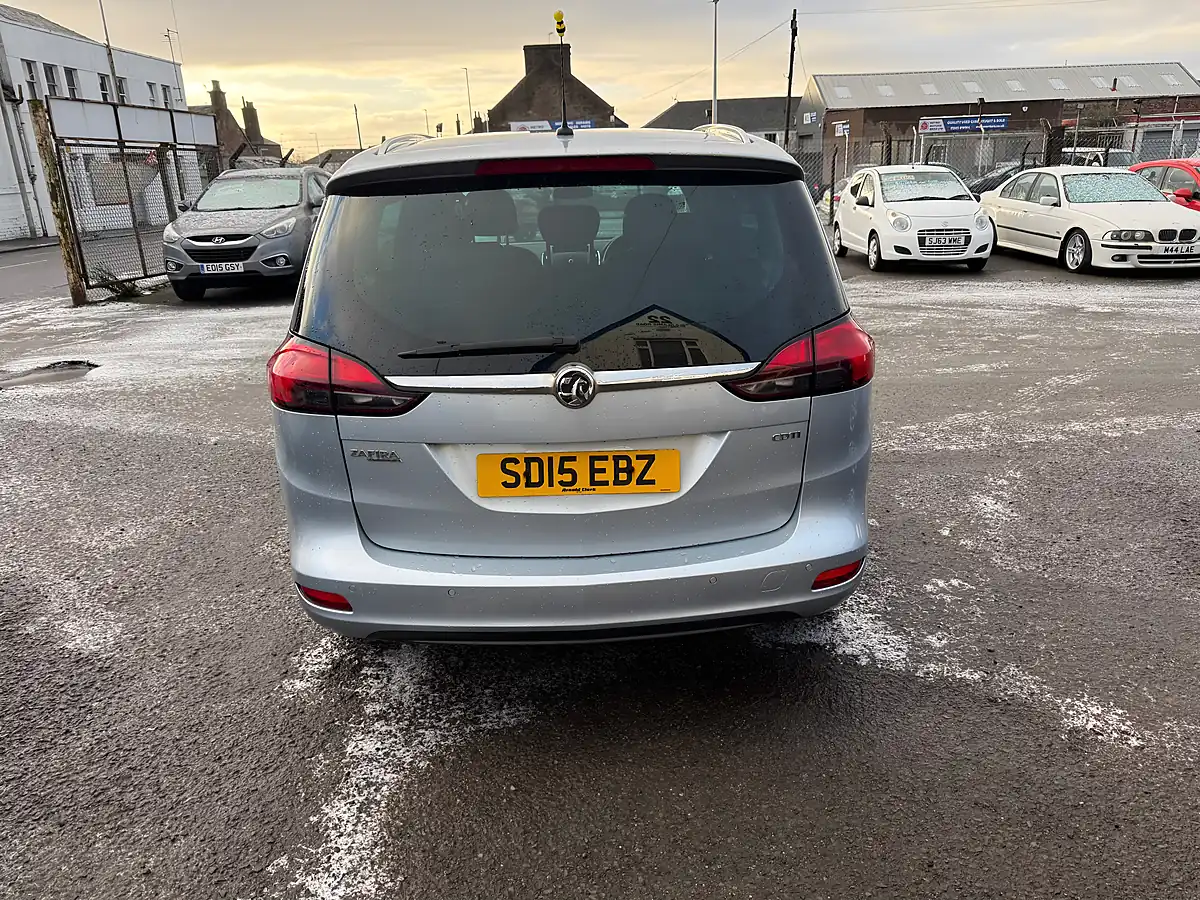 Used 2015 Vauxhall Zafira Tourer Sri Silver - Interior and Exterior details 6