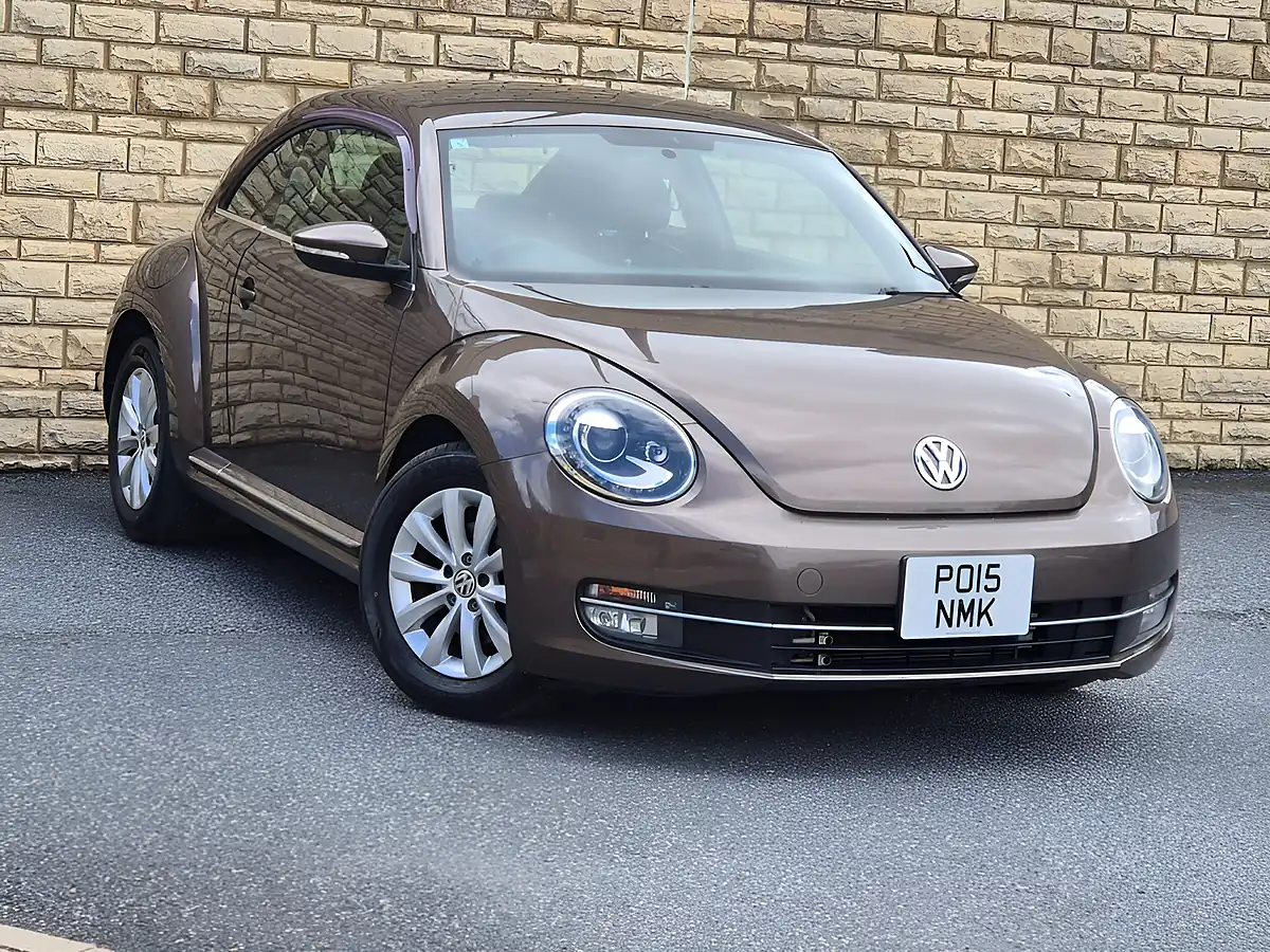 Used 2015 Volkswagen Beetle Design Brown - Front View